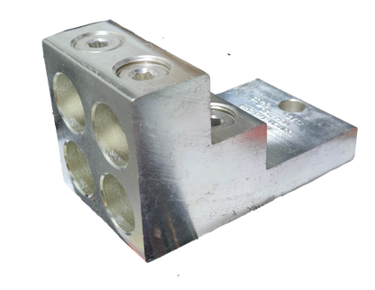 McGILL mechanical lugs 4 holes 750MCM made of durable aluminum for secure electrical connections