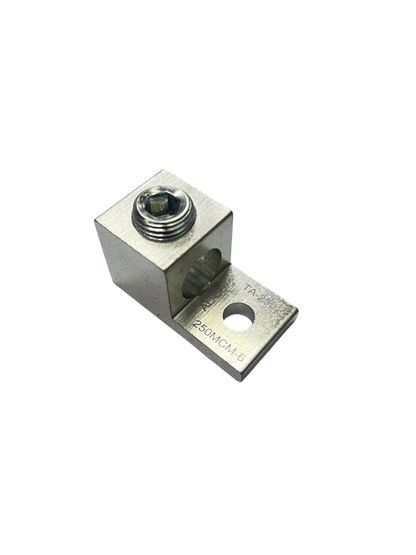 Grippes mechanical lug 1 hole 250MCM for secure electrical connections in circuit setups