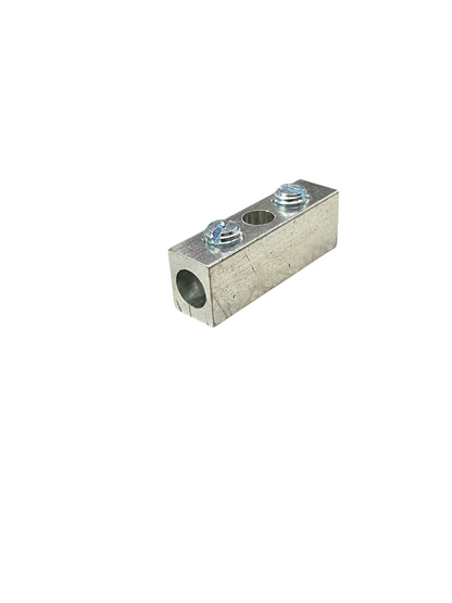 Electx Electrical Supply mechanical lug straight connector metal block with screws for electrical wiring