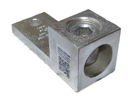 McGILL Mechanical Lugs 1000MCM 2 Holes silver electrical connector for heavy-duty wiring