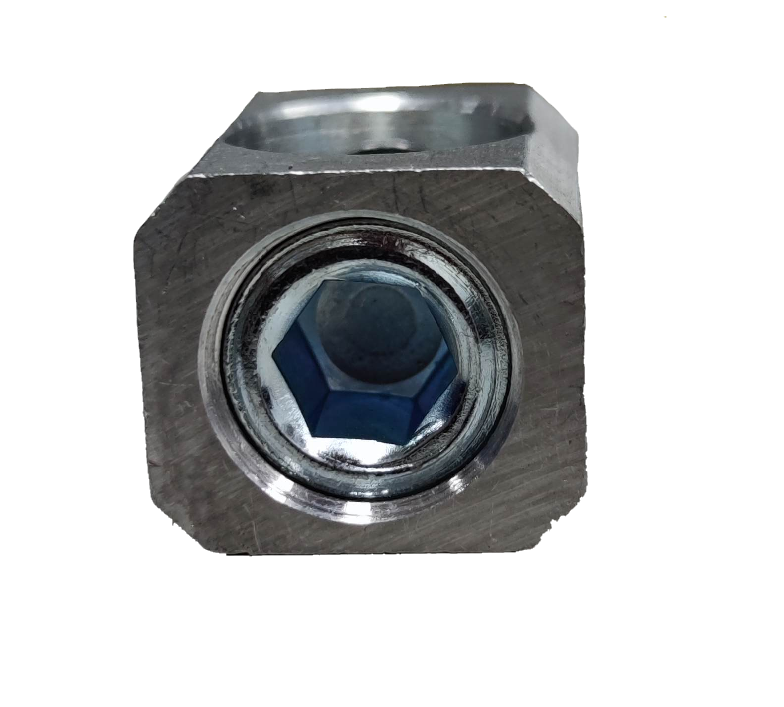 Mechanical lugs for 125mm by Electx Electrical Supply close-up of hexagonal metal connector