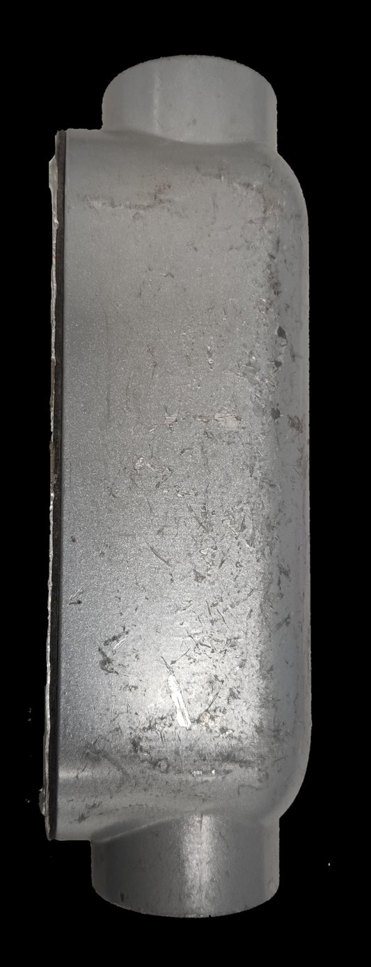 Metal C Conduit 40mm electrical conduit part from Electx Electrical Supply with durable metal finish