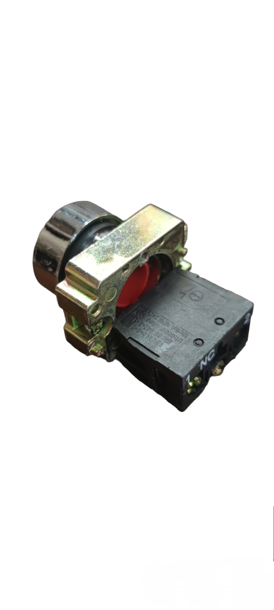 Sassin 22mm Push Button Switch 1NC Metal Head for door chimes and bells in durable metal