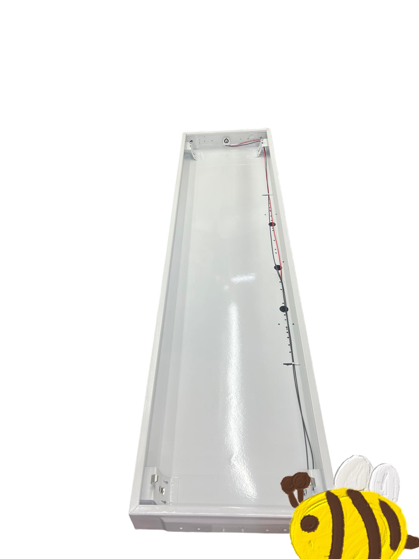 Light Master Ceiling Light Fixture in White Finish Ideal for Brightening Any Room