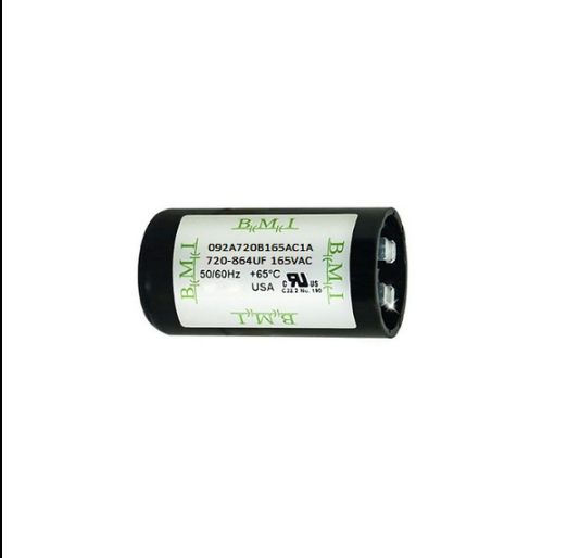 BMI Motor Capacitor 720-864uF for 16SVAC applications with durable construction and reliable performance