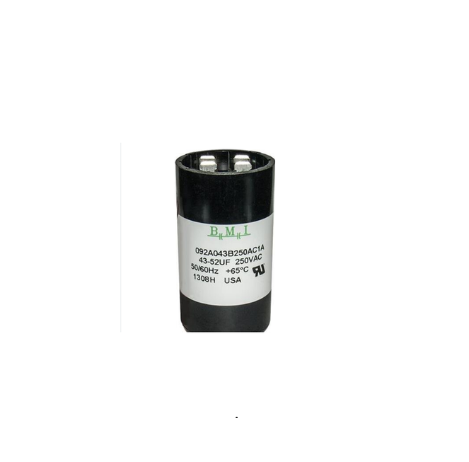 BMI Motor Starting Capacitor 43-52UF for efficient electrical circuit performance