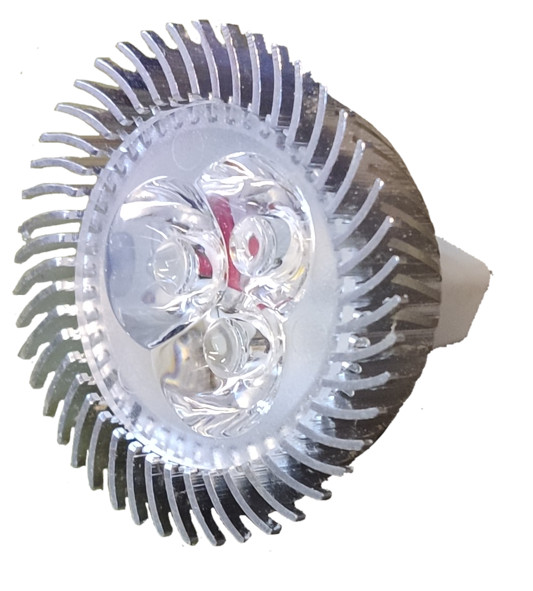 Denko MR16 3W LED bulb 12V MR-16 with heat sink design for efficient lighting