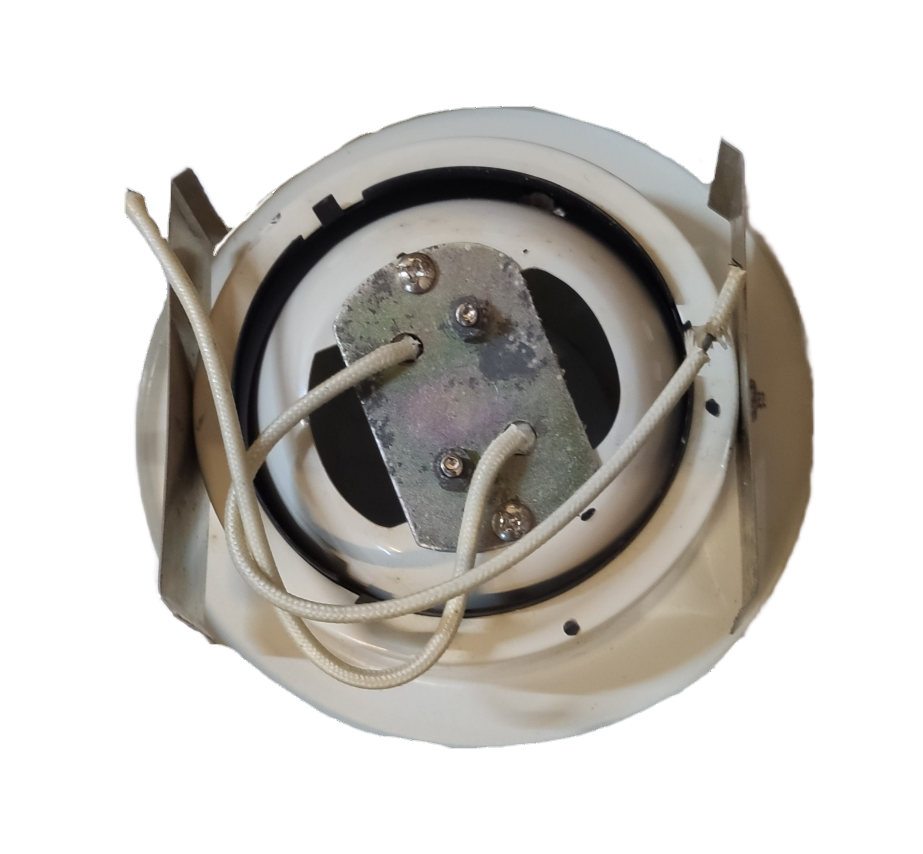 MR16 G23 pinlight housing 5A 220V 4 Inches with mounting features for easy installation