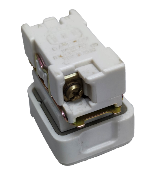 National brand Telephone Modular Box Device Type in white for power points switches and plugs