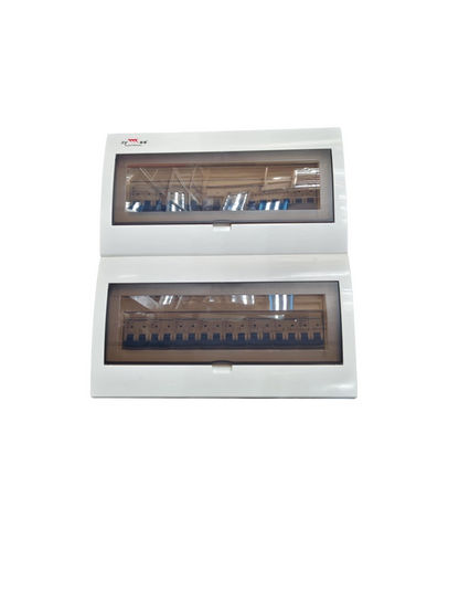 Chint NB1 Breakers Panel Board 50A 2 Pole Main electrical circuitry part with transparent cover