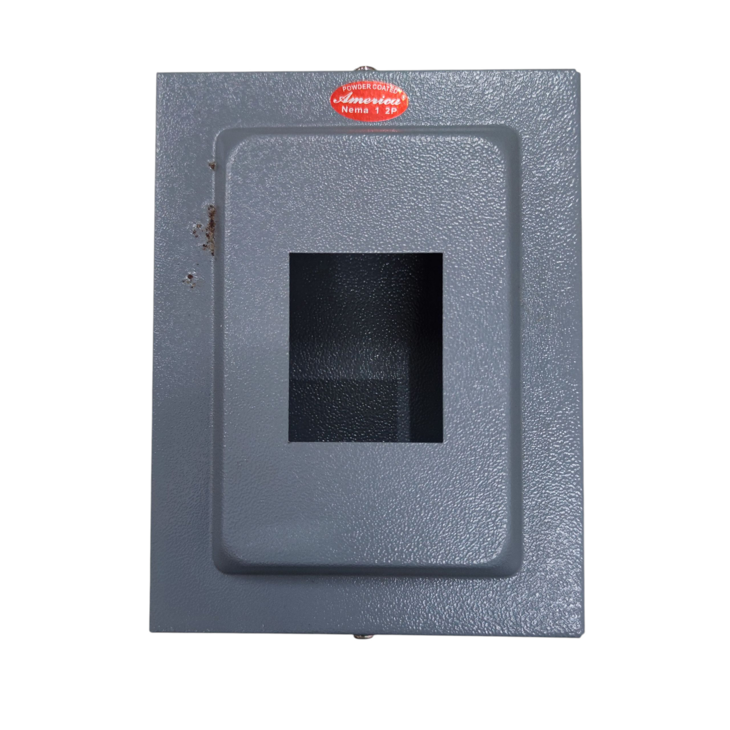 Nema 1 Panel Board for 2 Pole in gray with durable housing for electrical installations