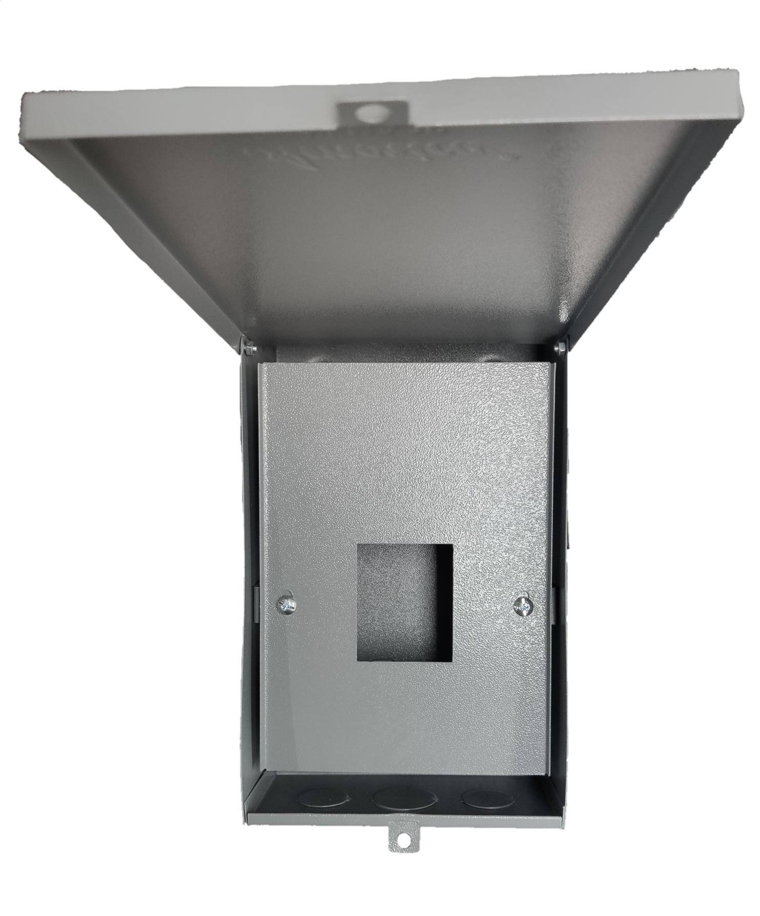 Nema 3R Panel Board Housing by Electx Electrical Supply with hinged cover and rectangular cutout