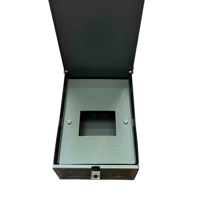 Nema 3R panel board housing with a weatherproof design for outdoor electrical installations