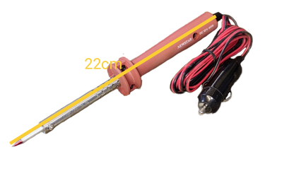 Newstar 40 watt battery operated soldering iron with 22cm length and car power adapter cable