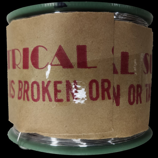 Grippes nichrome wire AWG 21 - 500G on a spool, ideal for electrical applications and projects.