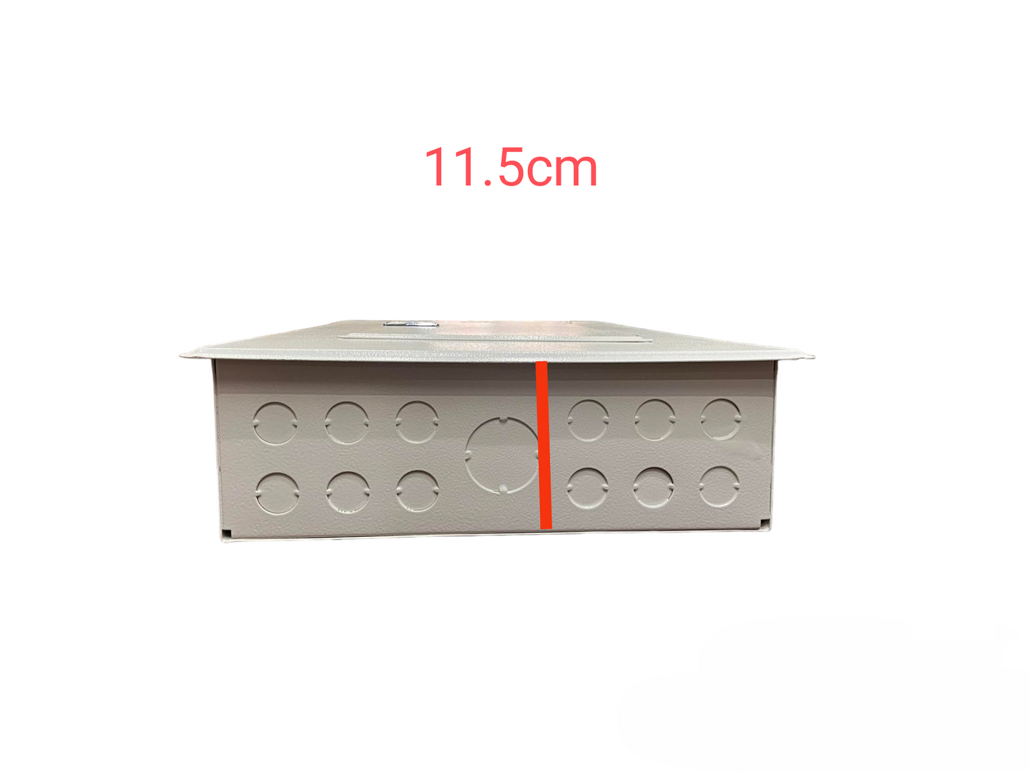 Koten 8 Branches Panel Board 125A Main 2P metal flush box with multiple knockout holes 11.5cm depth