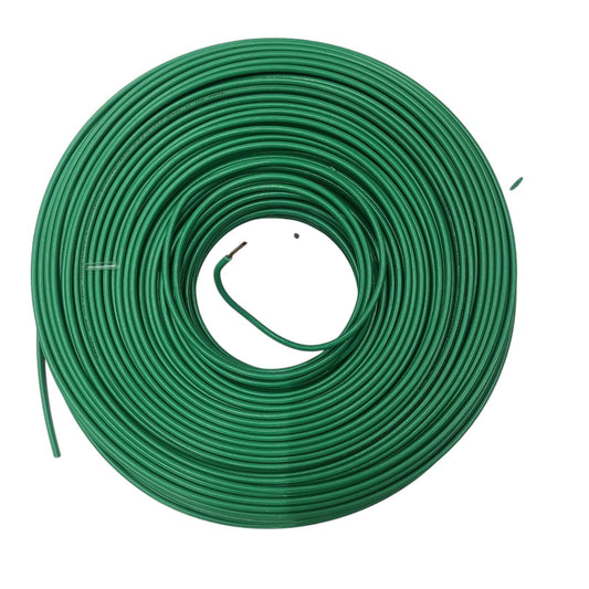 Omega 5.5mm THHN Wire AWG 10 Green coiled electrical wire for wiring installations