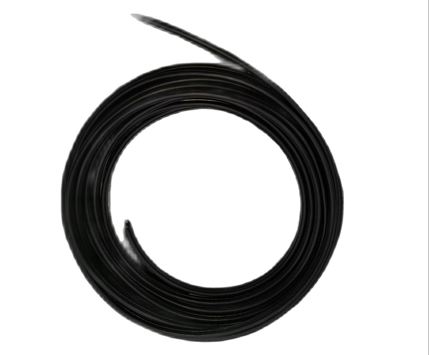 Omega AWG 8 flat cord wire Omega in a coiled shape for electrical connections and projects