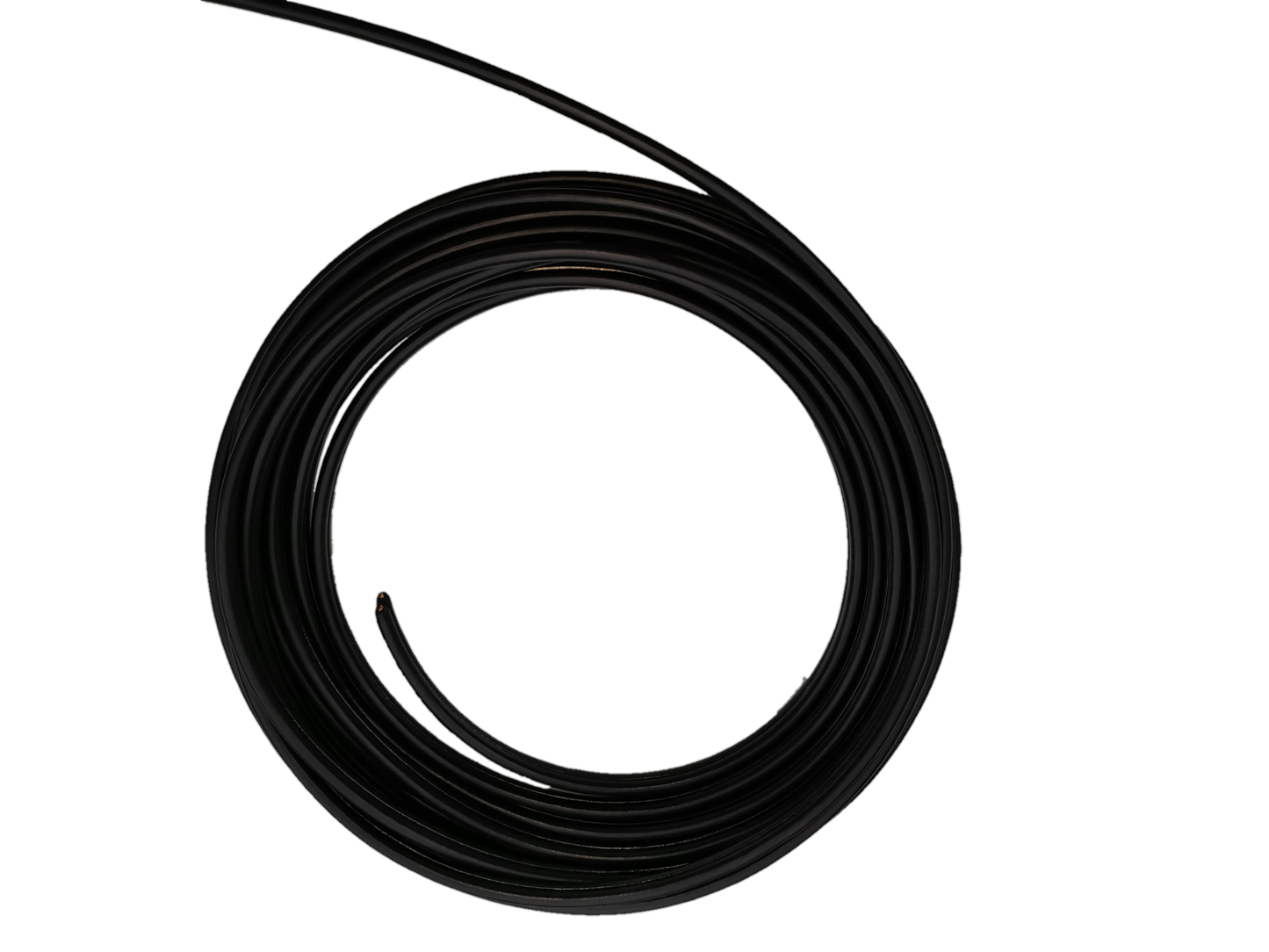 Omega AWG 8 flat cord wire Omega coiled for easy storage and use in various electrical projects