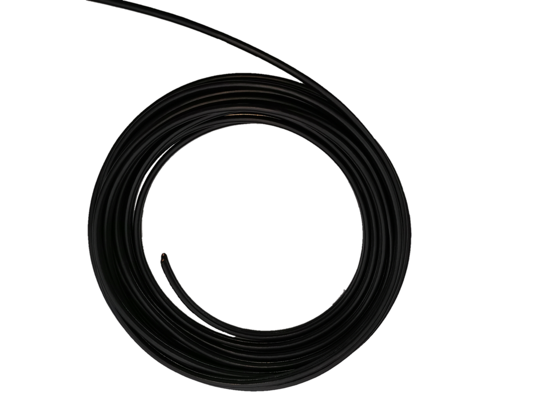 Omega AWG 8 flat cord wire Omega coiled for easy storage and use in various electrical projects