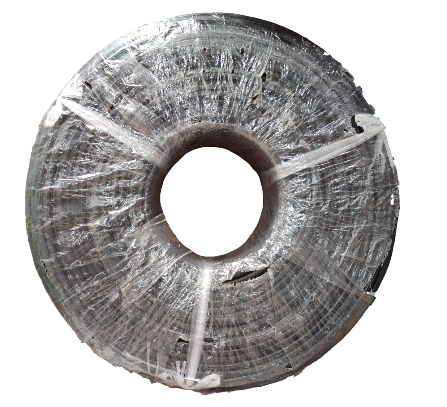 Omega Flat Cord AWG 12 White 1Roll packaged for easy use in electrical projects