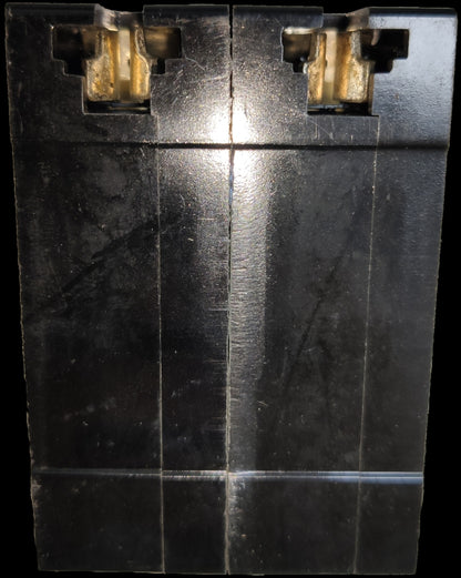 Omni 30A Circuit Breaker Plug-in Type electrical component with black casing and brass connectors