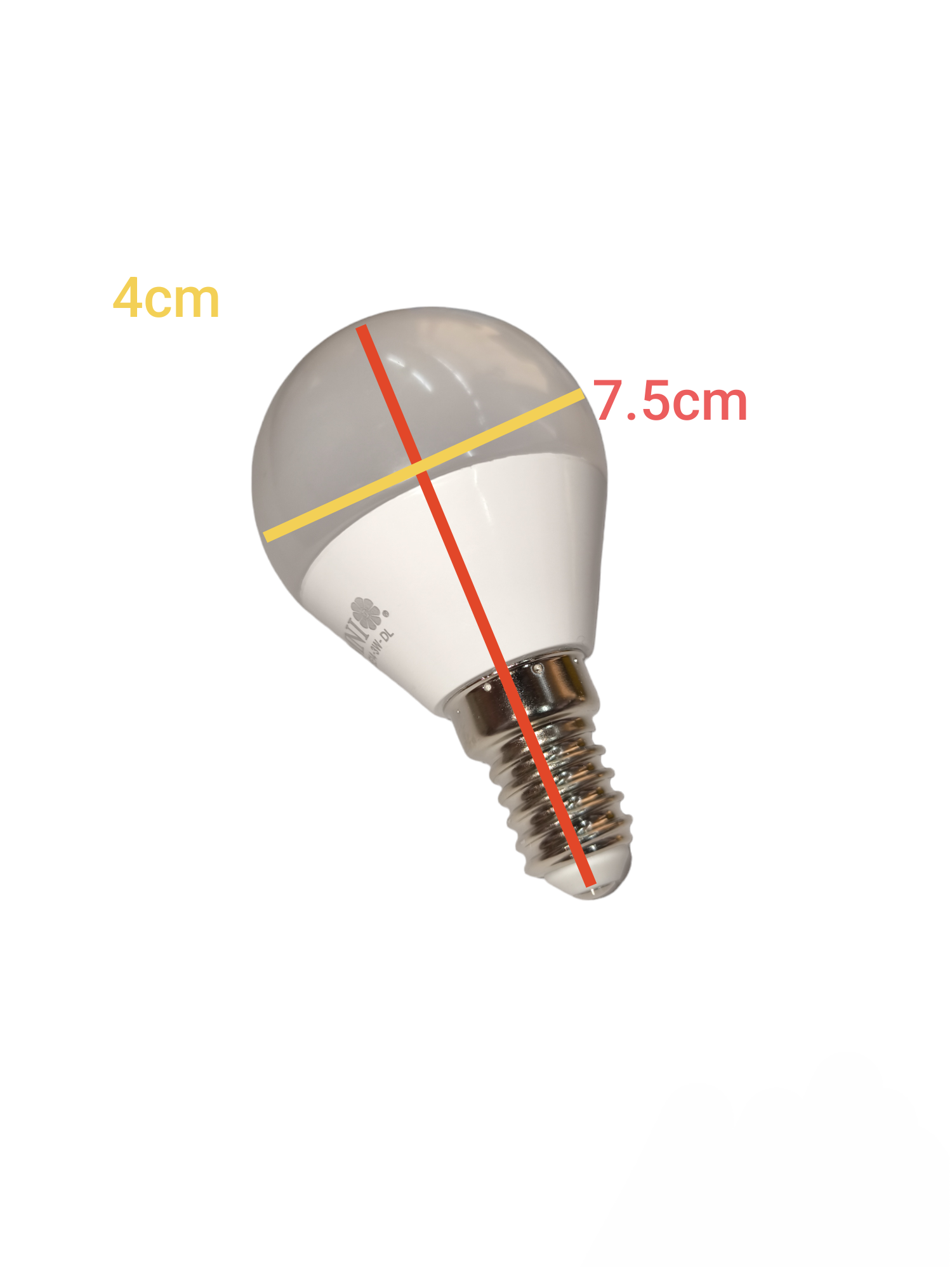 Omni 3W LED Bulb E14 Base 250 Lumen with a compact design for energy-efficient lighting