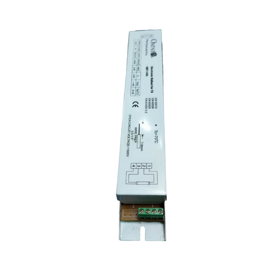 Omni 40W electronic ballast 220V for improved energy efficiency in lighting systems