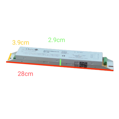 Omni 40W electronic ballast 220V for efficient lighting applications with compact design