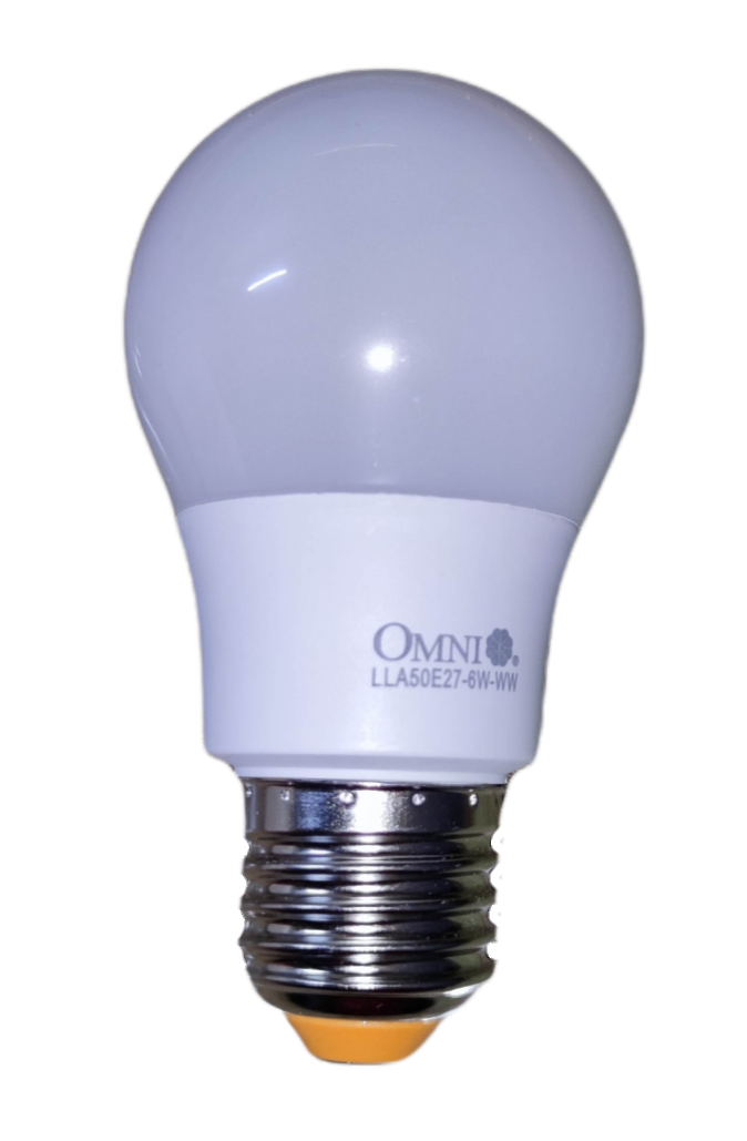 Omni 6W LED bulb E27 with a classic design for energy-efficient lighting solutions
