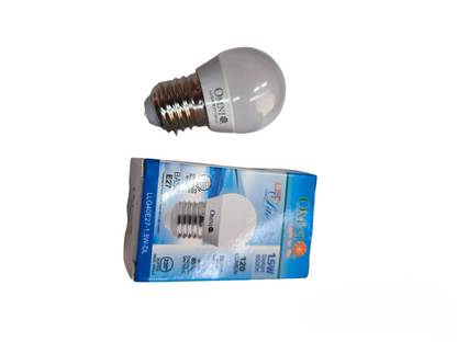 Omni energy saving LED bulb 220V 15W with E27 base in a blue box