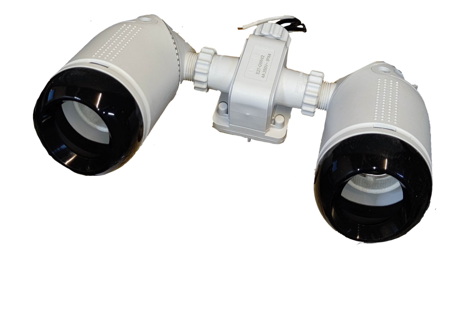 Omni garden lamp holder 2 x E27 with durable design for outdoor lighting solutions