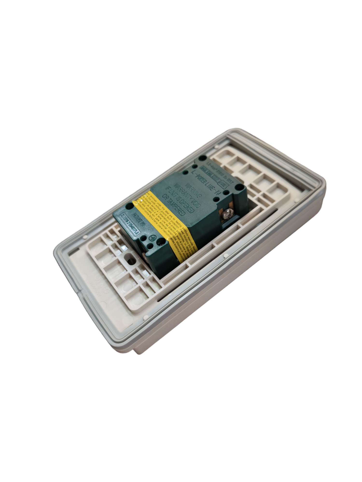 Omni and Royu GFCI Duplex Outlet 20A 250V with protective casing and wiring terminals