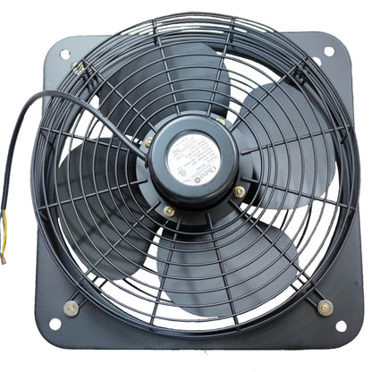 Omni Industrial Exhaust Fan 12 Inches with Durable Metal Frame for Effective Air Ventilation