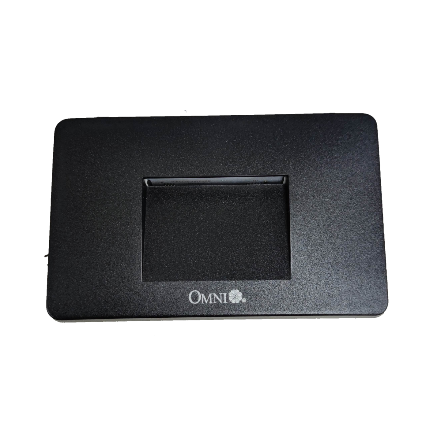 Omni LED wall light IP65 LWL-3WS1-WW in sleek black finish, perfect for outdoor or indoor lighting