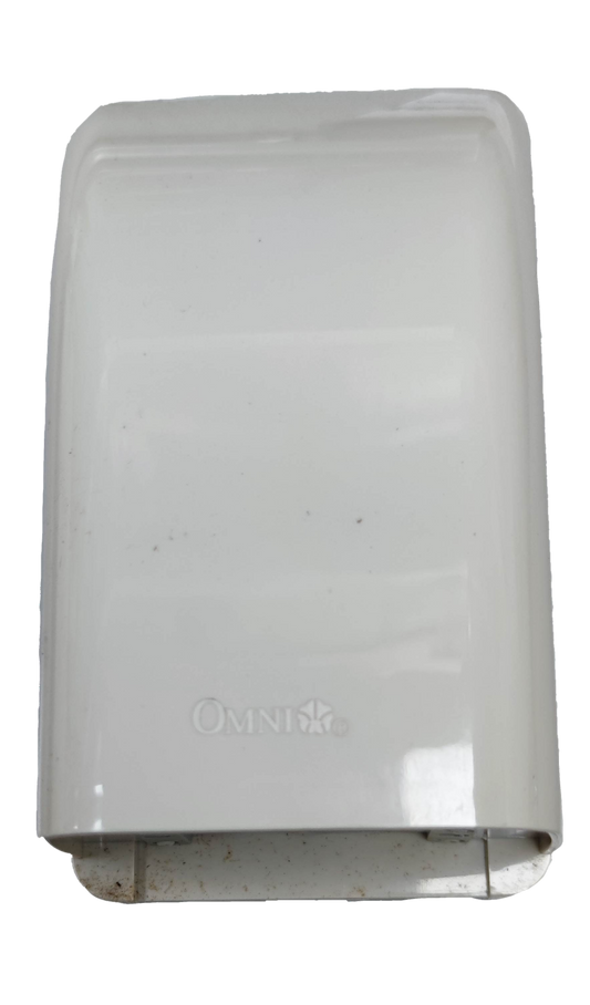 Omni outdoor electrical box cover 1-3 gang in durable white material for weather protection