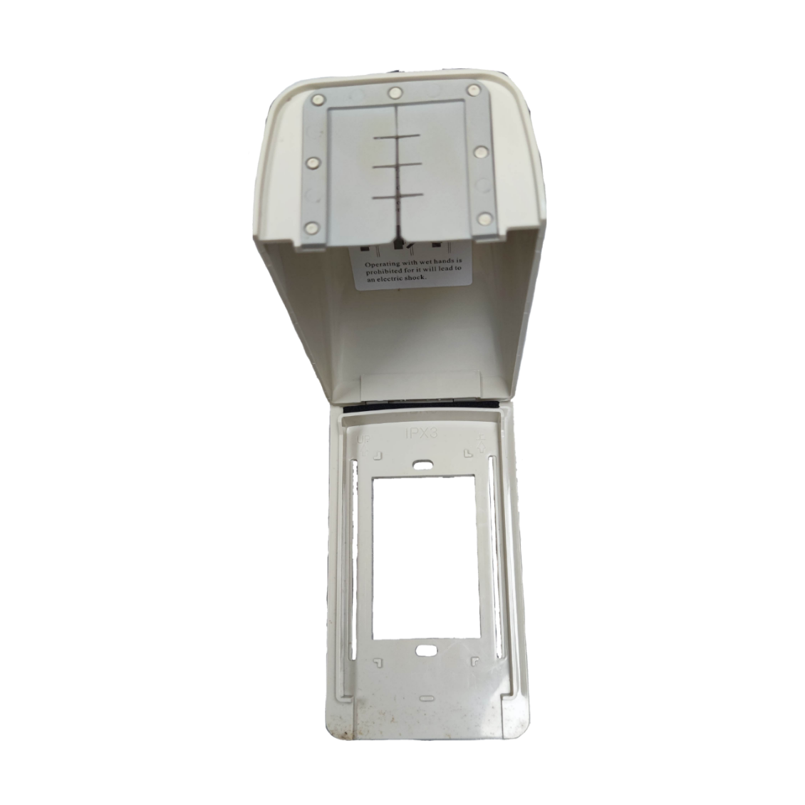 Omni outdoor electrical box cover 1-3 gang designed for weatherproof outdoor installations