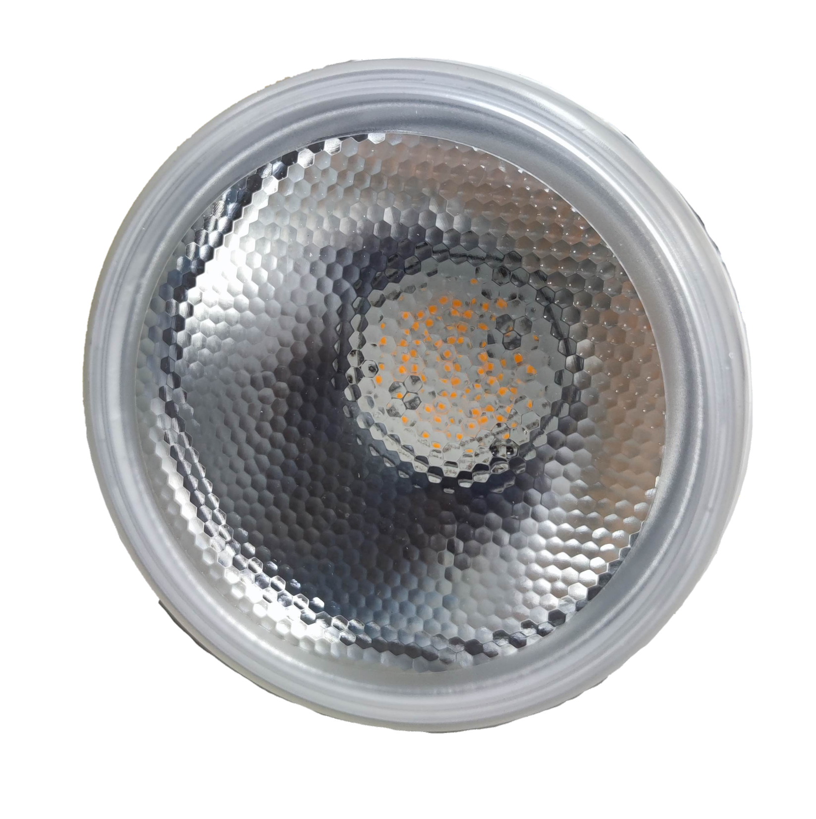 Omni PAR 38 LED 15W warm white bulb with a reflective surface for enhanced lighting efficiency
