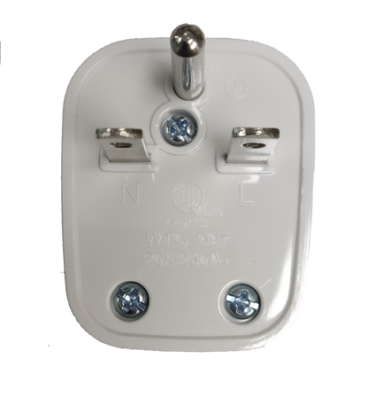 Omni tandem plug 20A Aircon Plug for reliable power connections in air conditioning units