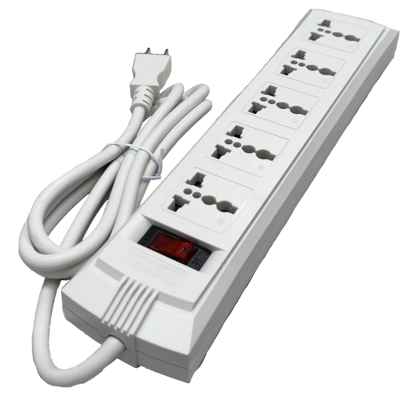 Omni WEU-105-PK power strip with multiple outlets and surge protection for electronics