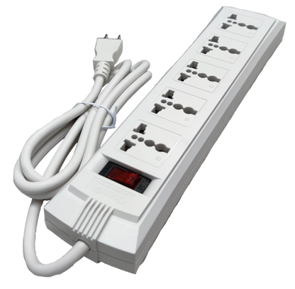 Omni WEU-105-PK power strip with multiple outlets and surge protection for electronics