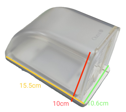 Omni WPP-605 weather proof cover designed to protect electrical outlets from the elements