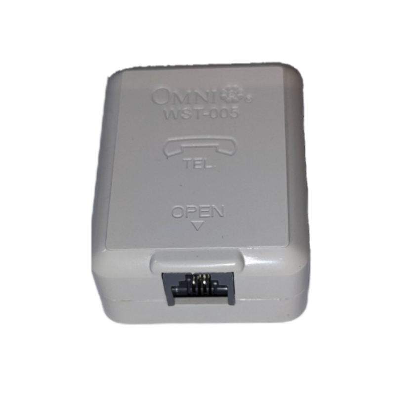 Omni WST-005 telephone outlet with a simple design for easy installation and connectivity