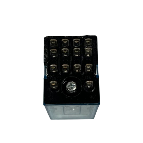 Omron MY4N-J Relay 24V DC 14 Pins electrical circuitry part with multiple metal connectors