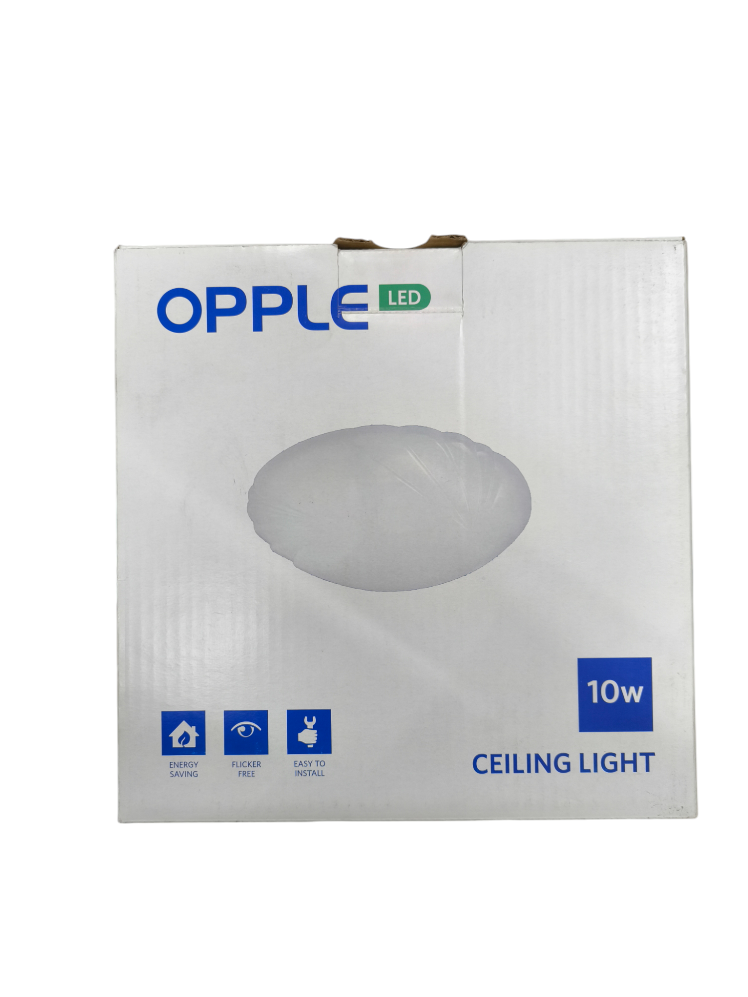 Opple 10W Ceiling Light 220V 6500K energy saving LED fixture in white packaging box