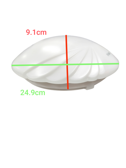 Opple 10W Ceiling Light 220V 6500K white decorative ceiling light with shell design