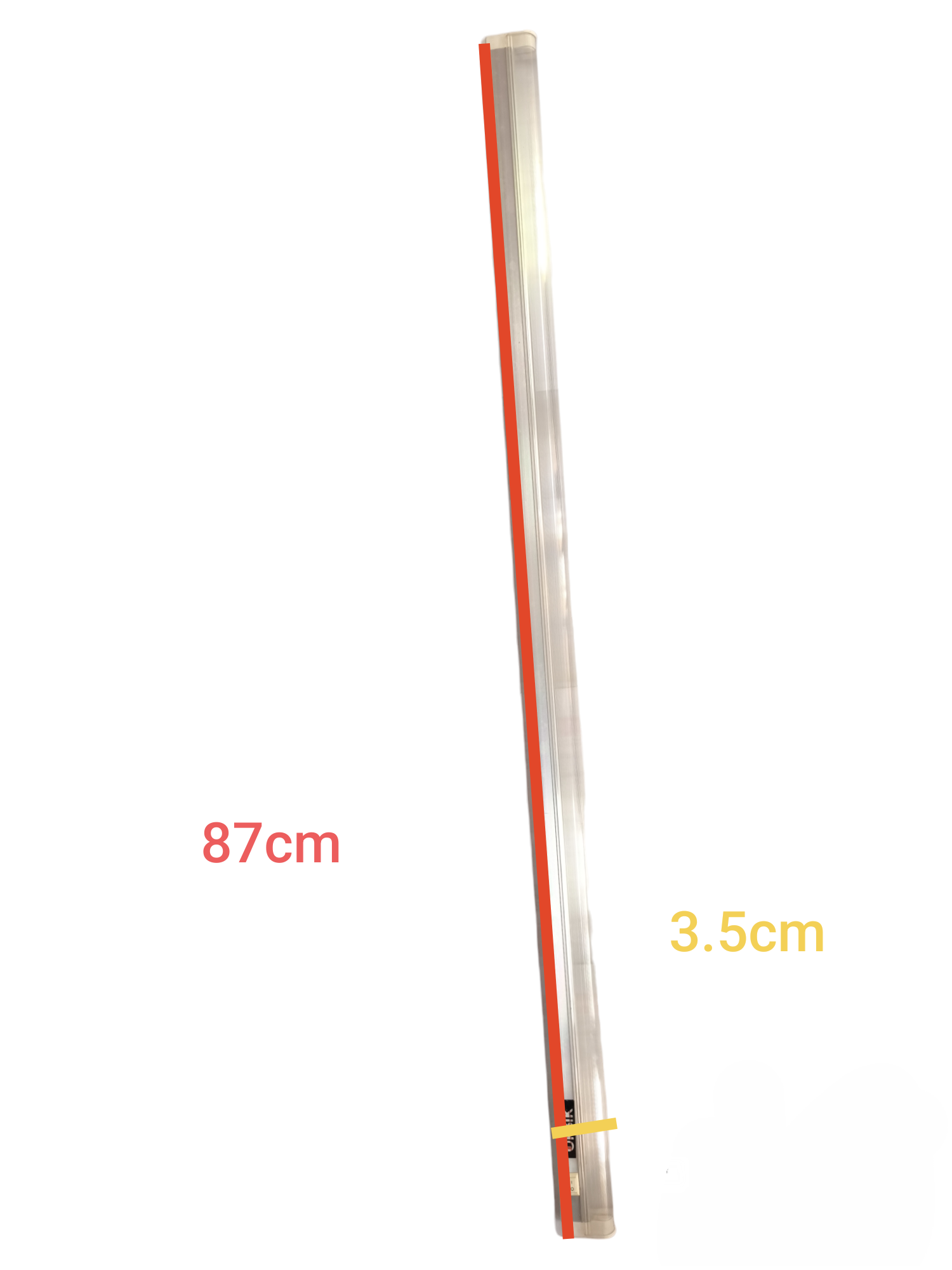 21W and 28W with Firefly Fluorescent Lamp showing slim tube design with 87cm length and 3.5cm width