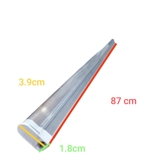 Orbik 21W T5 light fixture with dimensions of 87 cm length and 3.9 cm width