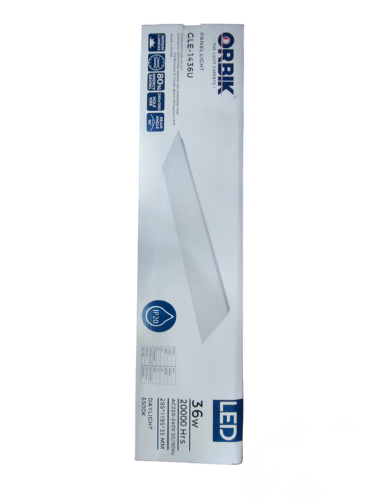 Orbik 36W LED panel light ceiling light pack with energy efficient design and 220-240V voltage