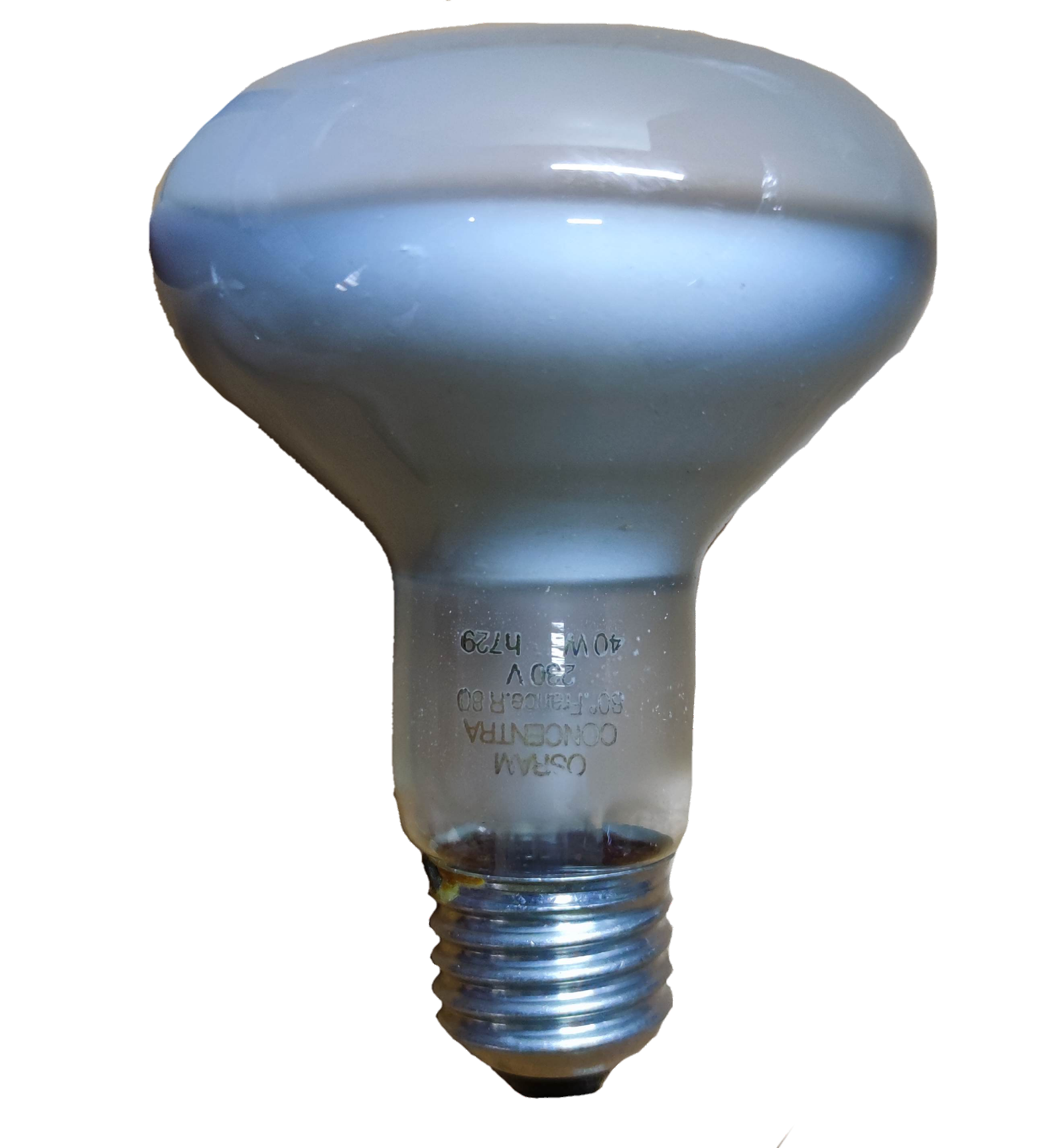 Electx Electrical Supply 40W Spot Light R80 E27 220V incandescent bulb with frosted glass and screw base